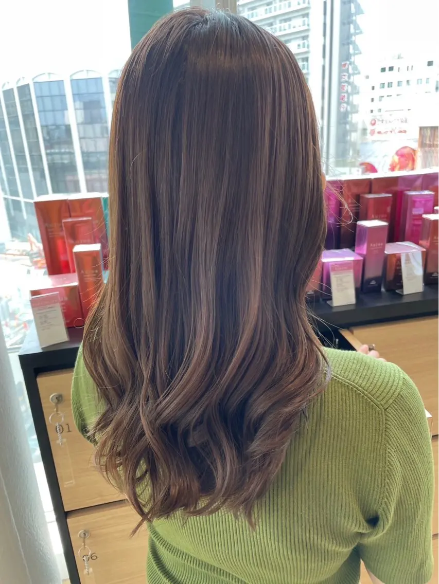 カラー 🟢似合わせカット/ ハセガワ🟢のヘアスタイル