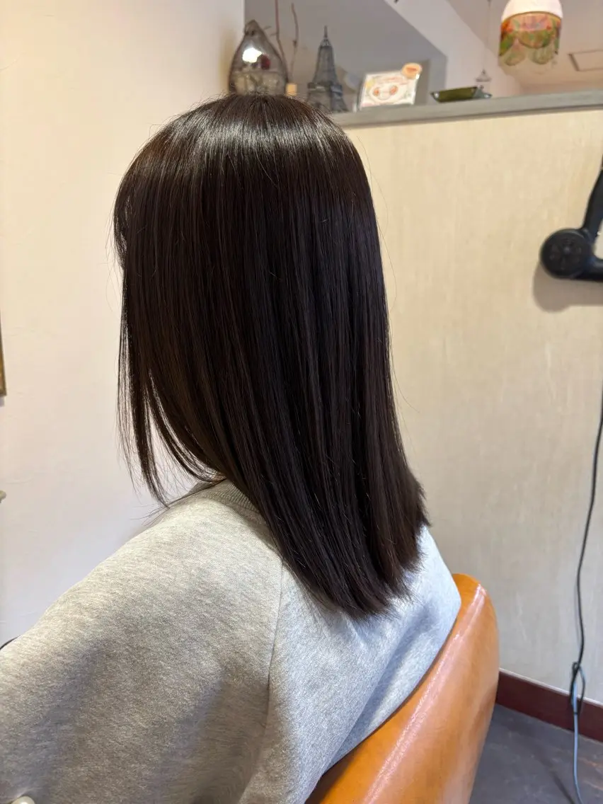 カラー ブラウンカラー ナチュラルブラウン アカリ😸🫶 カラーリスト🧡のヘアスタイル