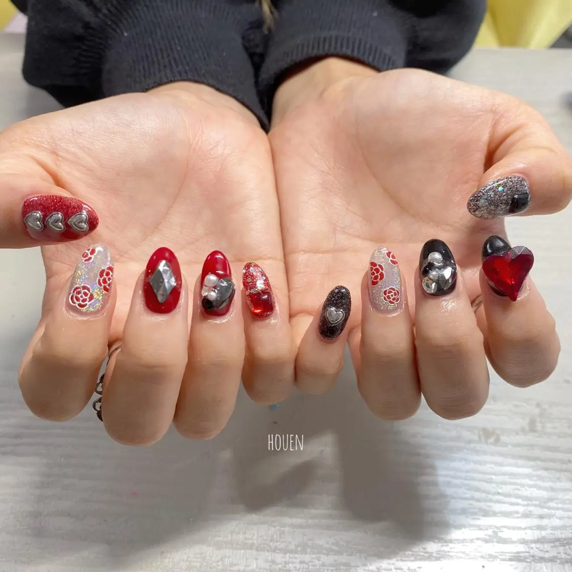 ネイル スカルプネイル I pinknail 韓国風·持ち込み専門のネイルデザイン