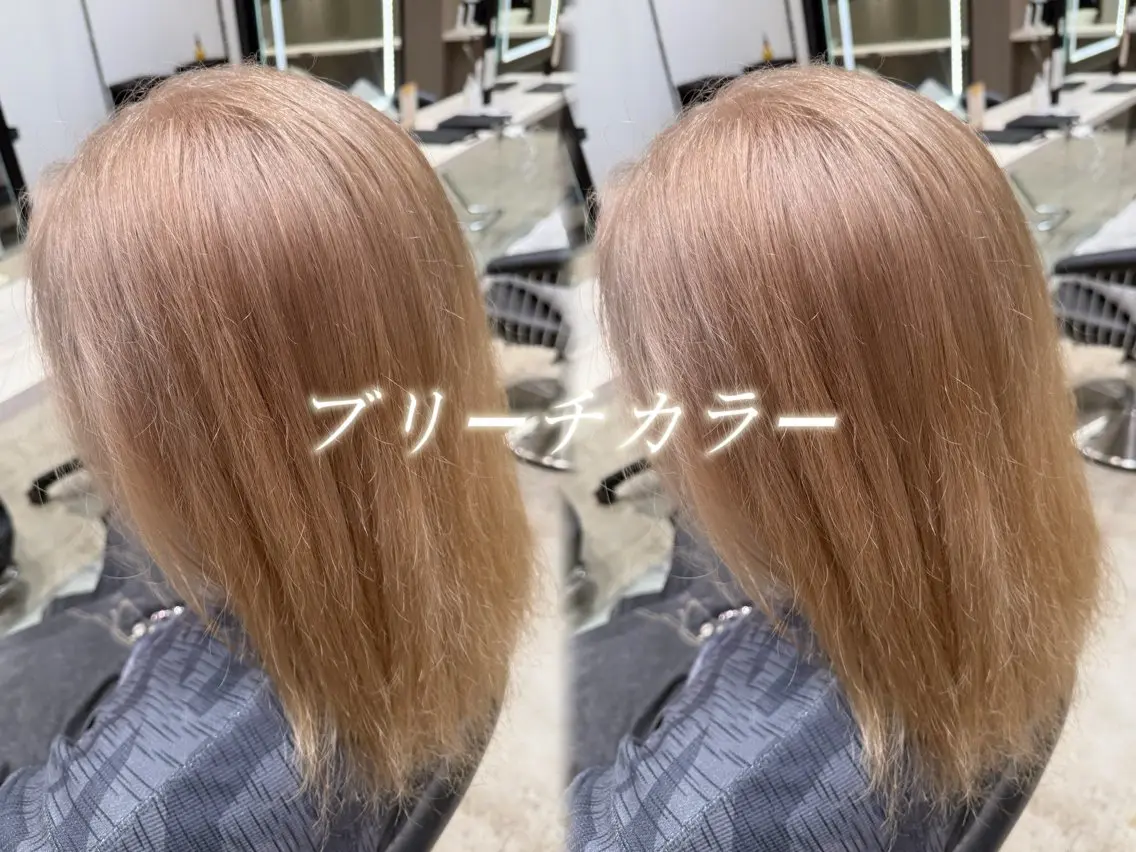 ロング カラー みっちー/縮毛矯正/ 艶カラーのヘアスタイル