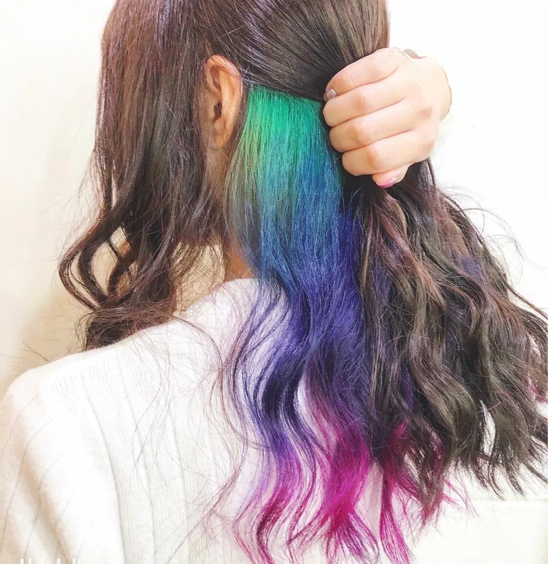 ロング カット ヘアカラー トリートメント 吉田 典弘のヘアスタイル