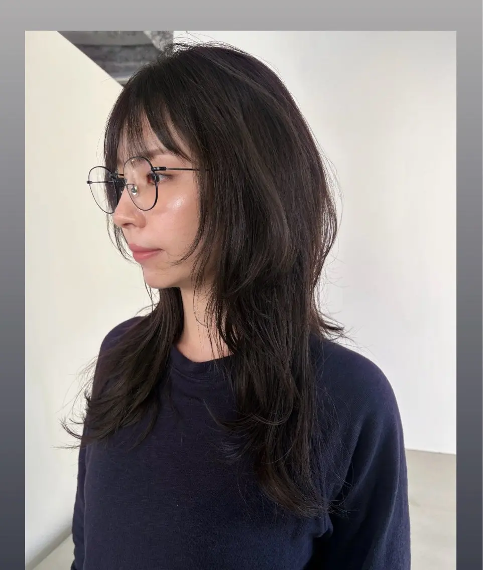 ロング カラー ヘアアレンジ カット ヘアカラー トリートメント 🎀suzuna 透明感colorのヘアスタイル