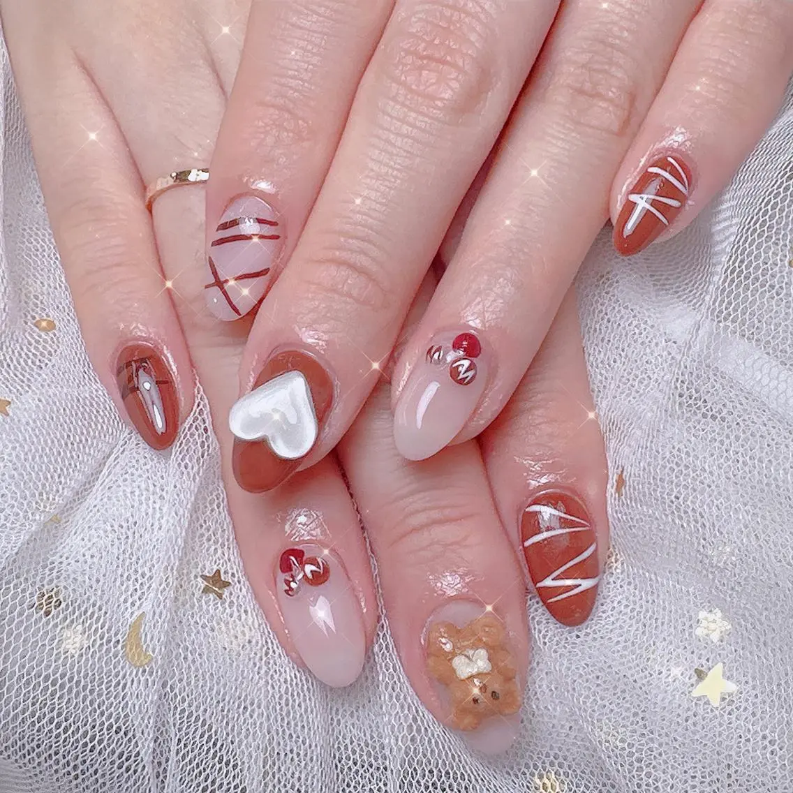 ネイル 🎀七海 🎀のネイルデザイン