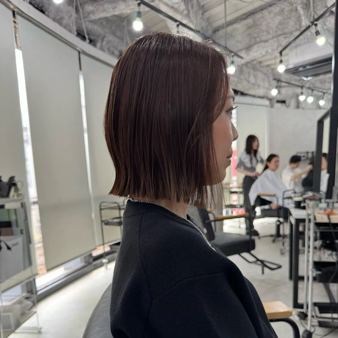 ショート ボブ カット トリートメント ボブ/艶カラー 梅田🦋さかそ。のヘアスタイル