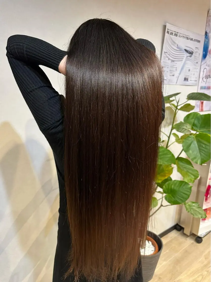 ㊗️ミニモ限定㊗️美髪メニュー、✨ Aujua トリートメント✨【美髪トリートメント】+【似合わせカット】の写真