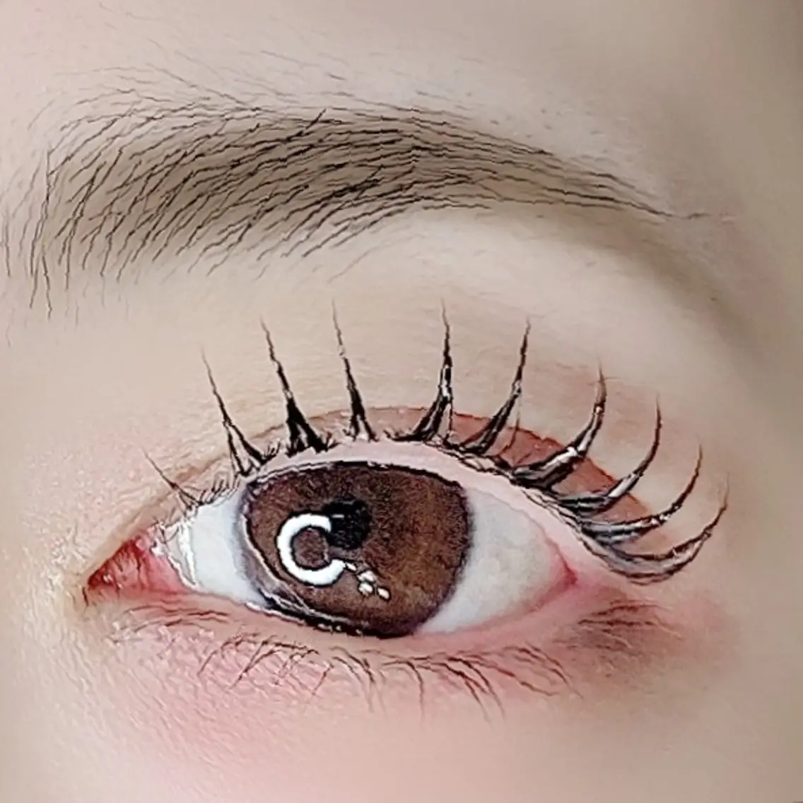 ラッシュリフト🎀ティント付きの写真