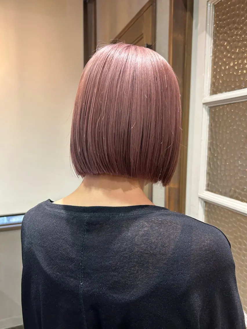 ミディアム ヘアカラー トリートメント ハイトーン/ブリーチ 🧁soraのヘアスタイル