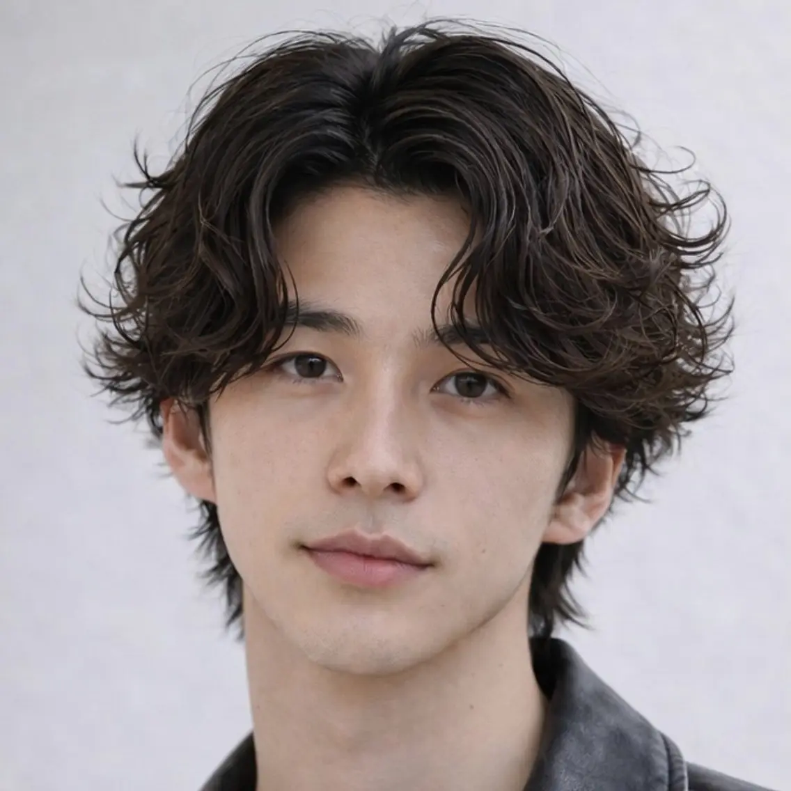 パーマ メンズ カット パーマ メンズ清潔感のプロ 💈メンズパーマ藤田のヘアスタイル