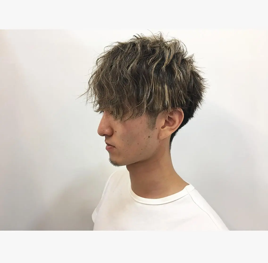 🔶お手入れ簡単🔶 カット+メンズパーマの写真