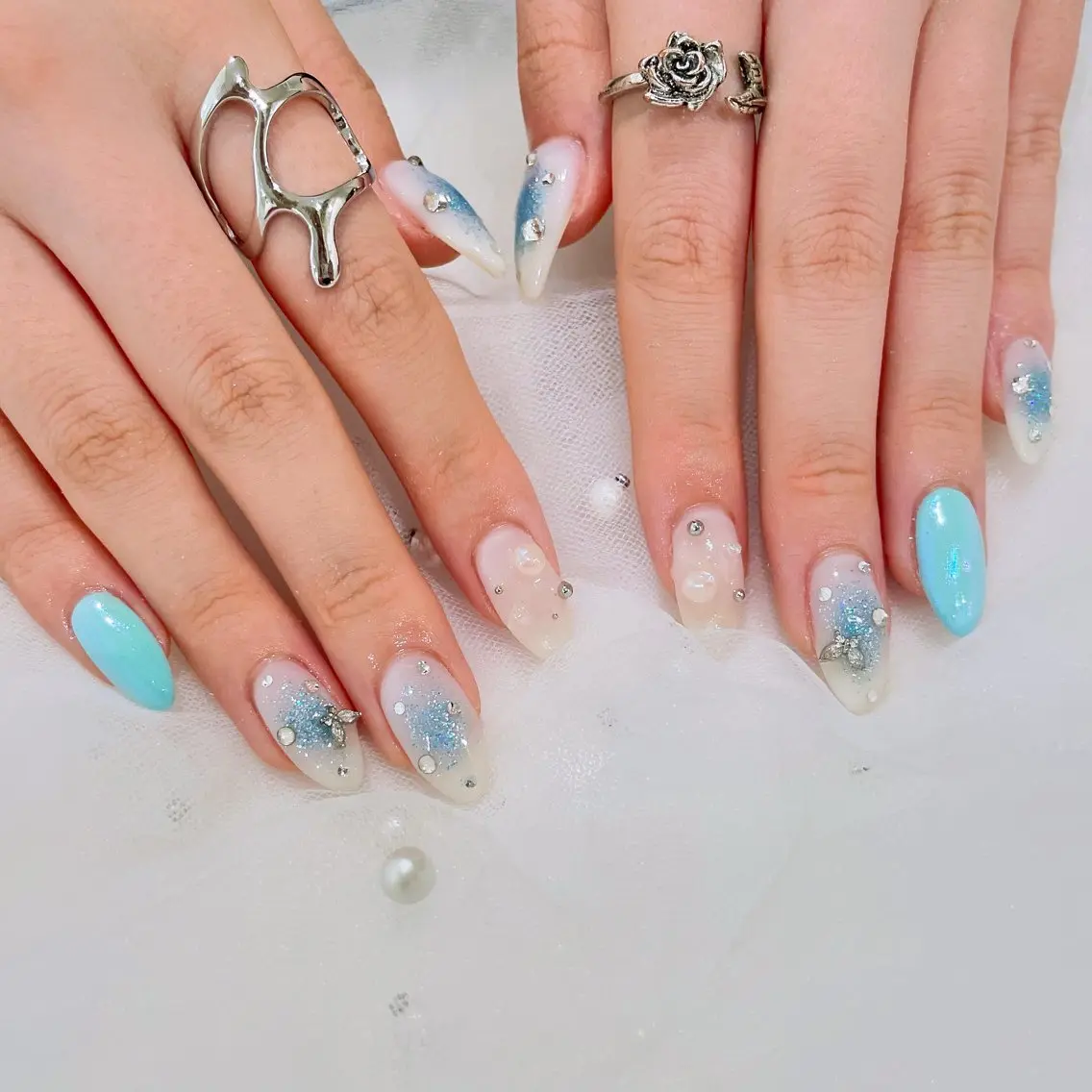 ネイル _WHITE+ 南海難波店のネイルデザイン