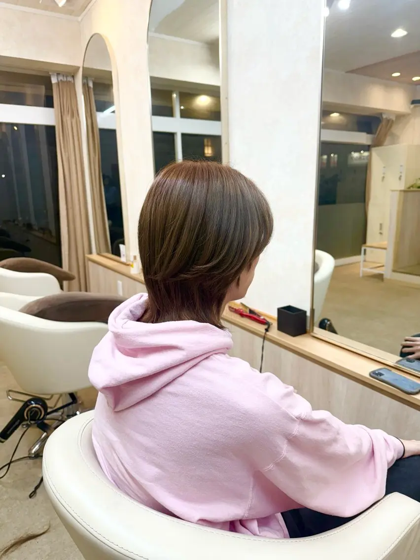 カラー メンズ カット ヘアカラー Nanami． 七海のヘアスタイル