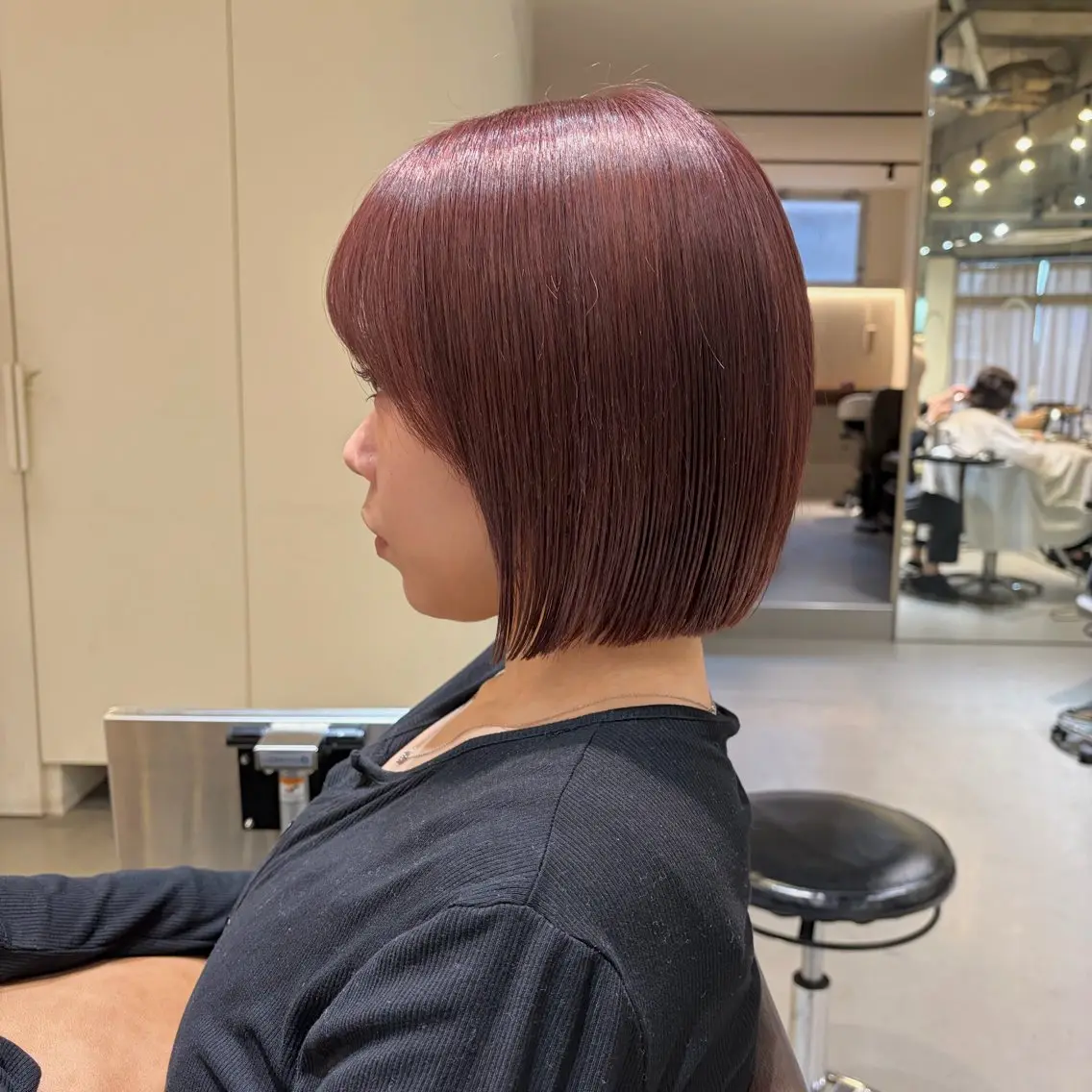 ショート カラー カット ヘアカラー トリートメント やまき さきね/パーマ🌀のヘアスタイル