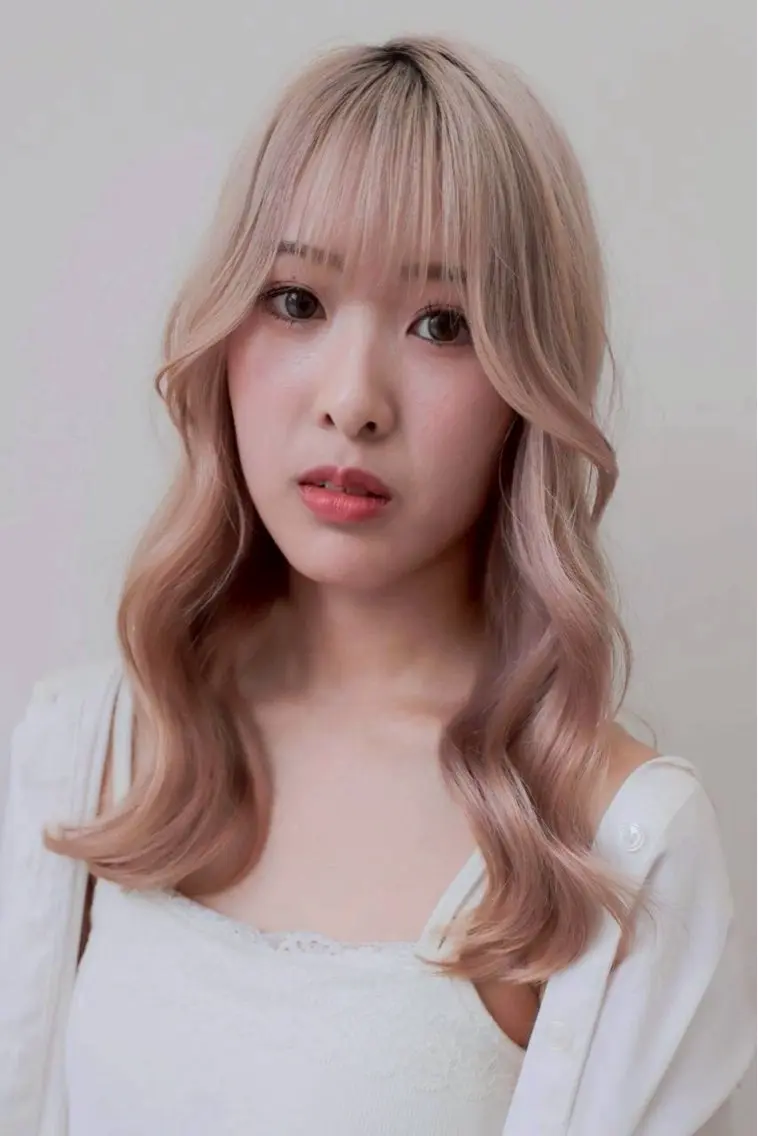 セミロング カラー ボブ&寒色🎐ᩚ 短髪 COCOROのヘアスタイル