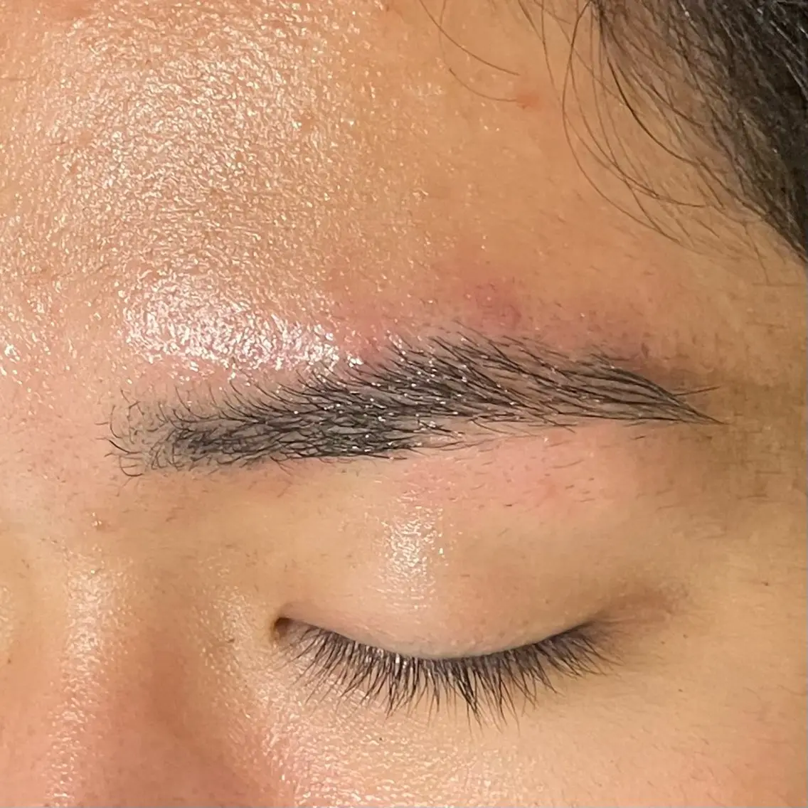 メンズ アイブロウ ワックス脱毛 眉カット その他(アイブロウ) ななみ.⋆𝜗𝜚 透明感カラー/まつパのヘアスタイル