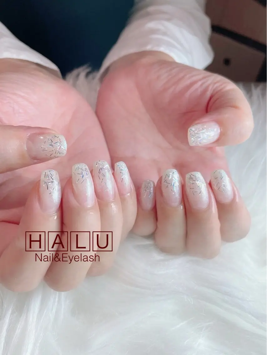 ネイル キラキラネイル HALU ハルのネイルデザイン