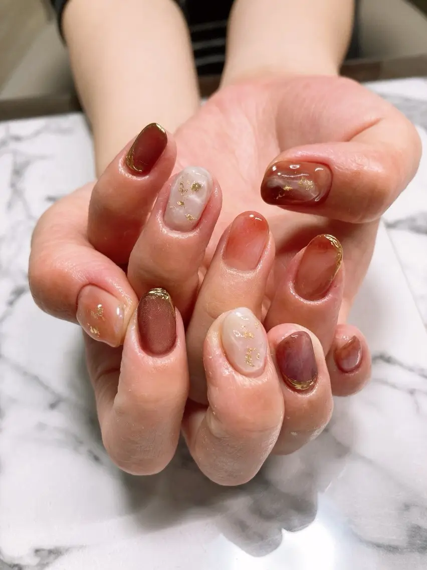 ネイル ハンドネイル 古川 里美のネイルデザイン