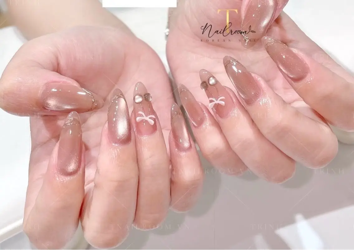 ネイル ハンドネイル H3 Nail Tsuki🦋💙のネイルデザイン