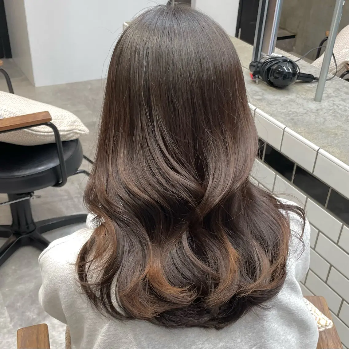 セミロング カット トリートメント ボブ/アンニュイ 🌷しだひめな🌷のヘアスタイル