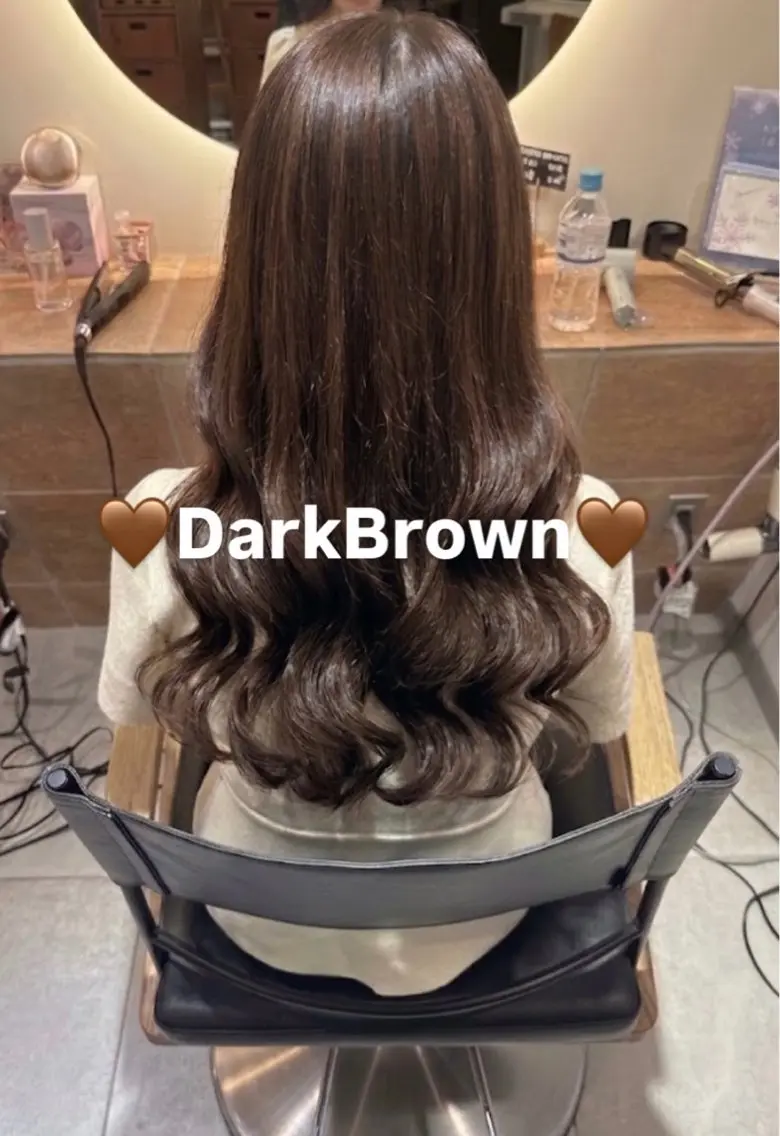 ロング カラー ヘアカラー 横浜⭐️カラー モデル🌻あみ🌻のヘアスタイル