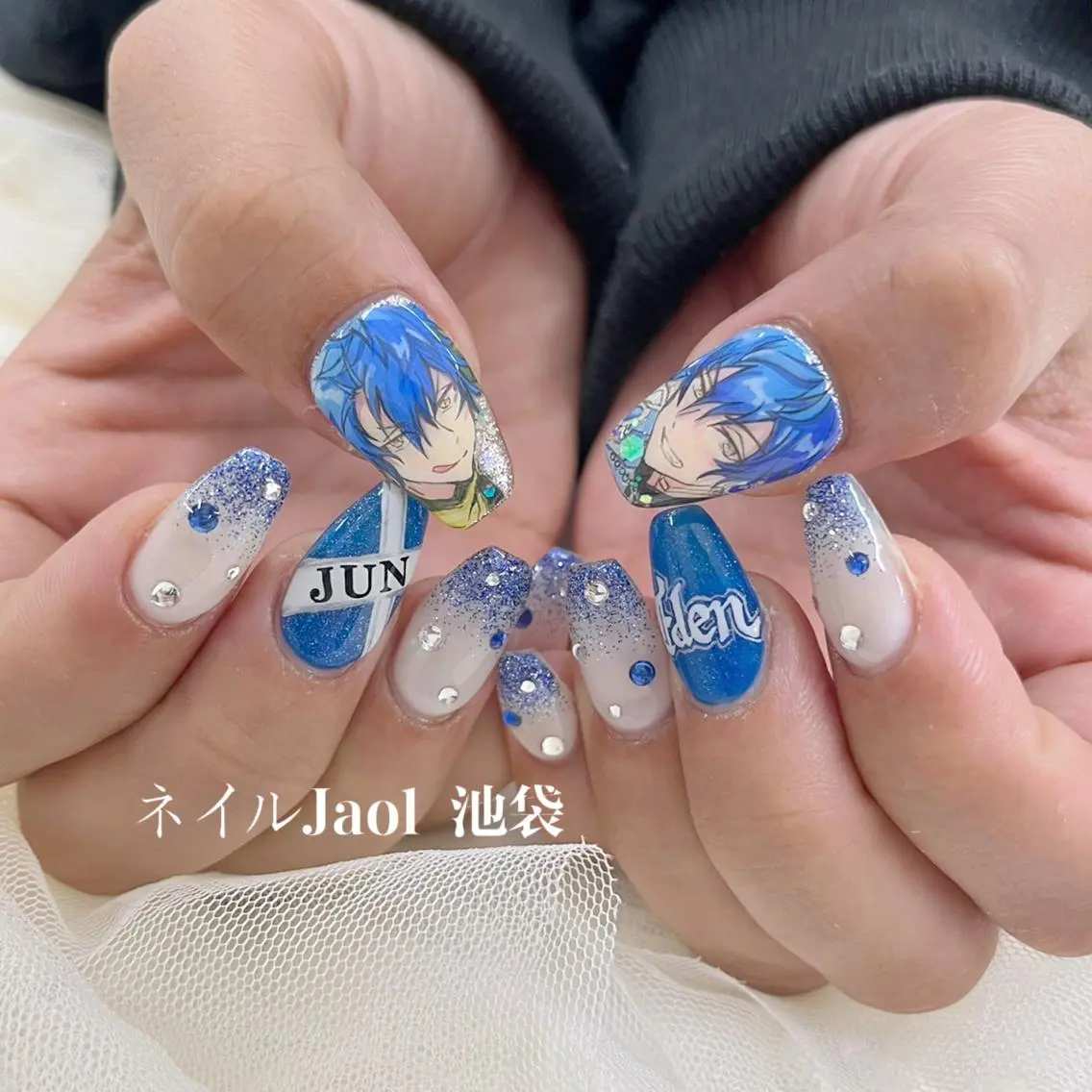 セミロング ネイルJaol 池袋のネイルデザイン
