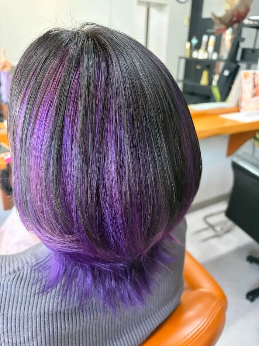 カラー カット ヘアカラー トリートメント 森 まりのヘアスタイル
