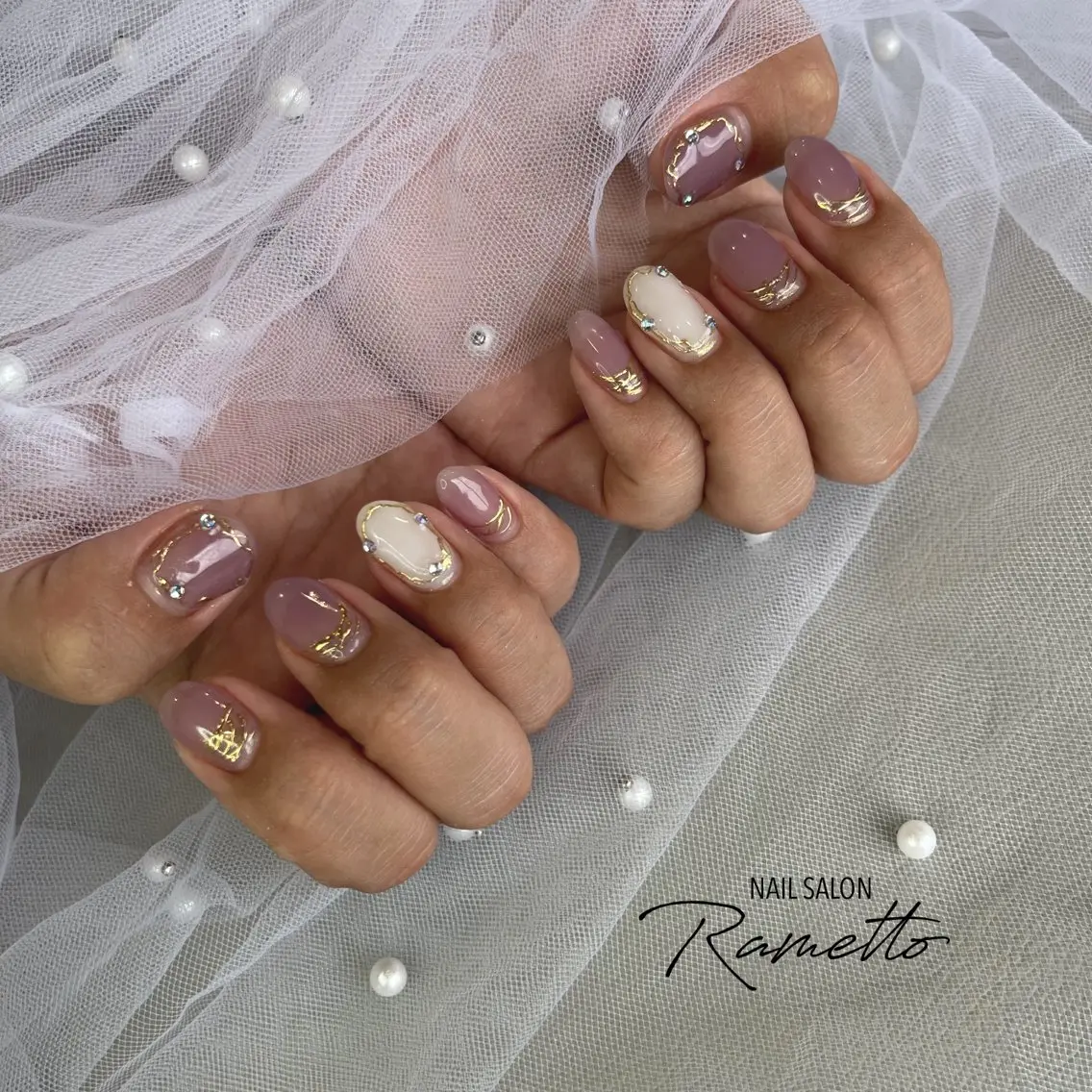 ネイル ハンドネイル NAILSALON Ramettoのネイルデザイン