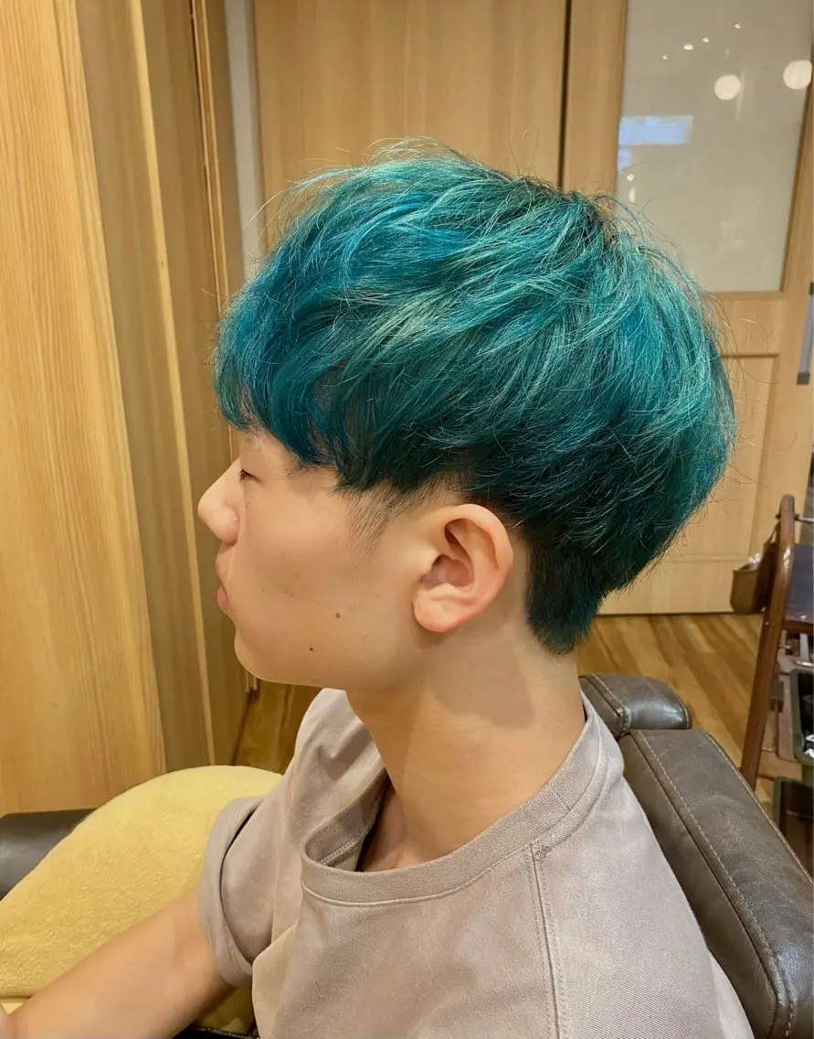 カラー メンズ 羽切 涼太のヘアスタイル