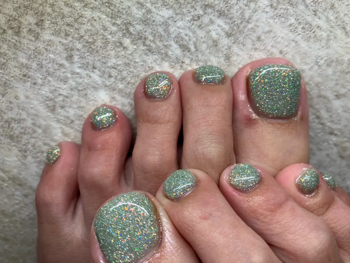 👣フット👣ワンカラー🌼の写真
