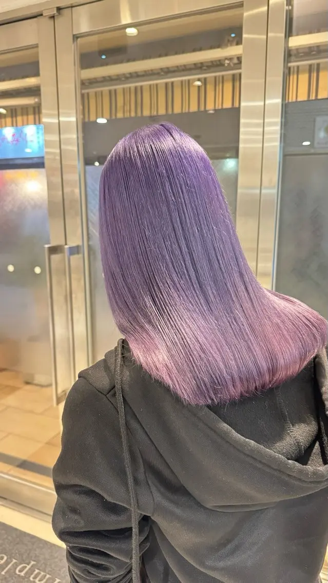 セミロング ヘアカラー トリートメント ヘアセット 吉祥寺/koume/ カラー/レイヤーのヘアスタイル