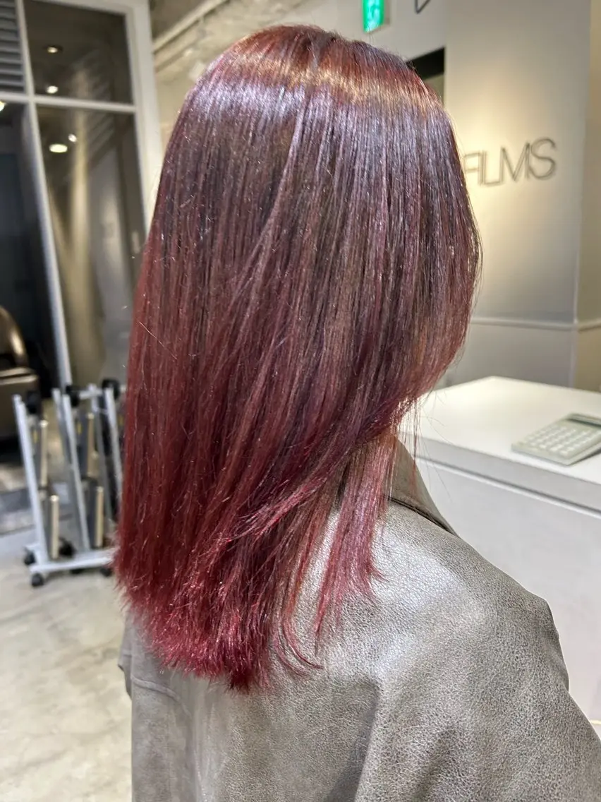 カラー 骨格診断カット ひより FILMSのヘアスタイル