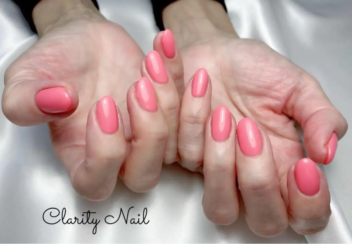 ネイル ワンカラーネイル ハンドネイル Clarity Nailのネイルデザイン