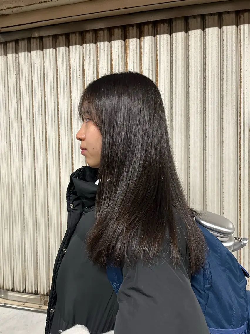ロング パーマ ひなた /鎌倉美容室のヘアスタイル