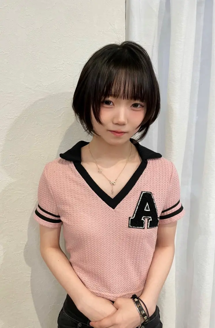 ショート カット トリートメント 似合わせカット/ 顔周りカット/まりなのヘアスタイル