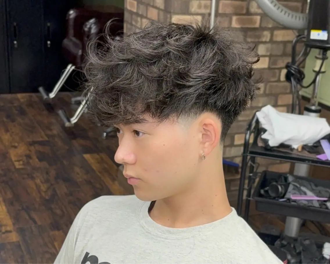 メンズ 井高 洸のヘアスタイル