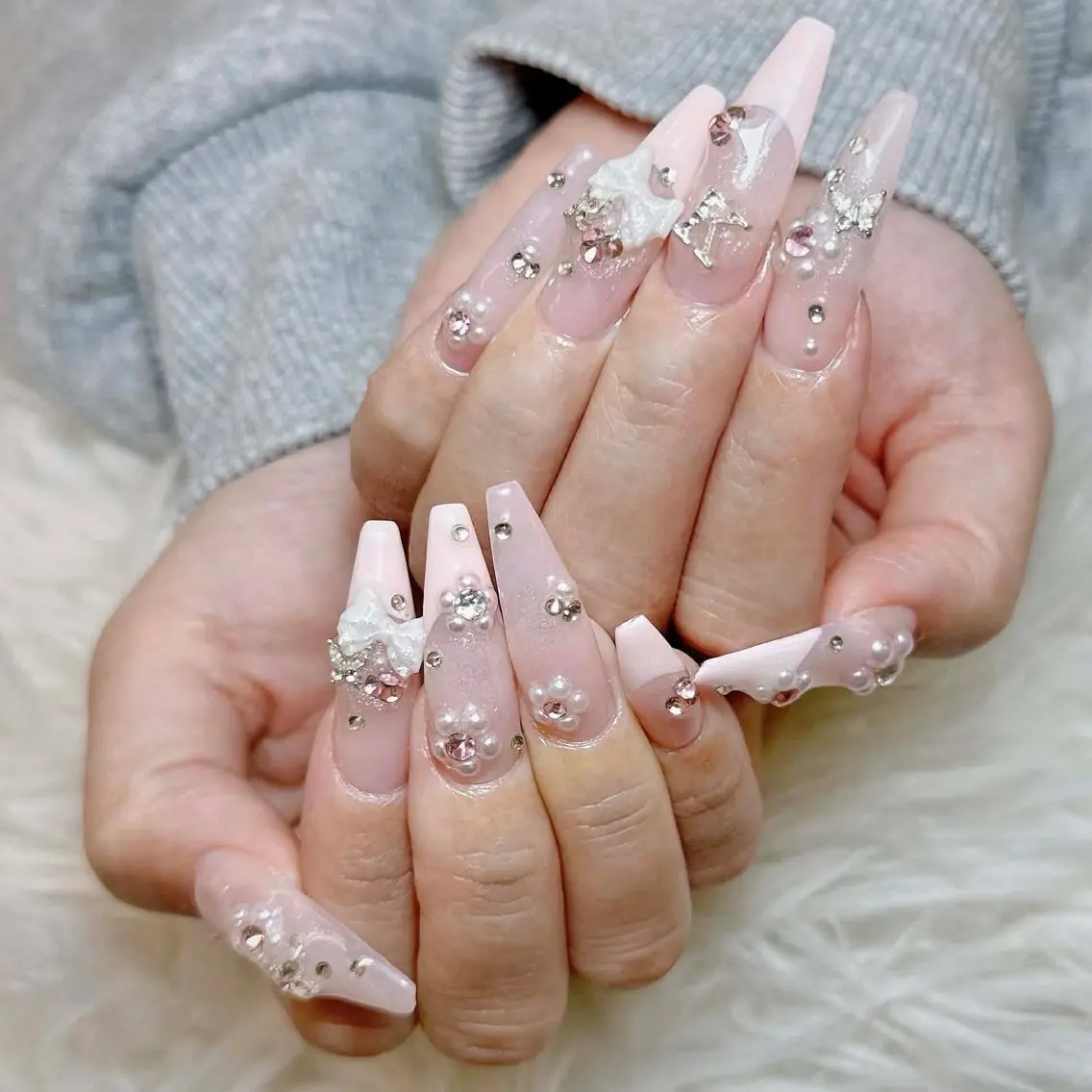 ネイル ハンドネイル ANH NAIL ゴテゴテ専門店💎のネイルデザイン