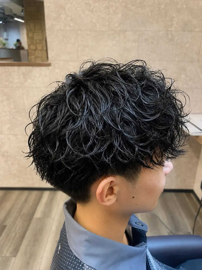 🔥メンズカット＋トレンドパーマの写真