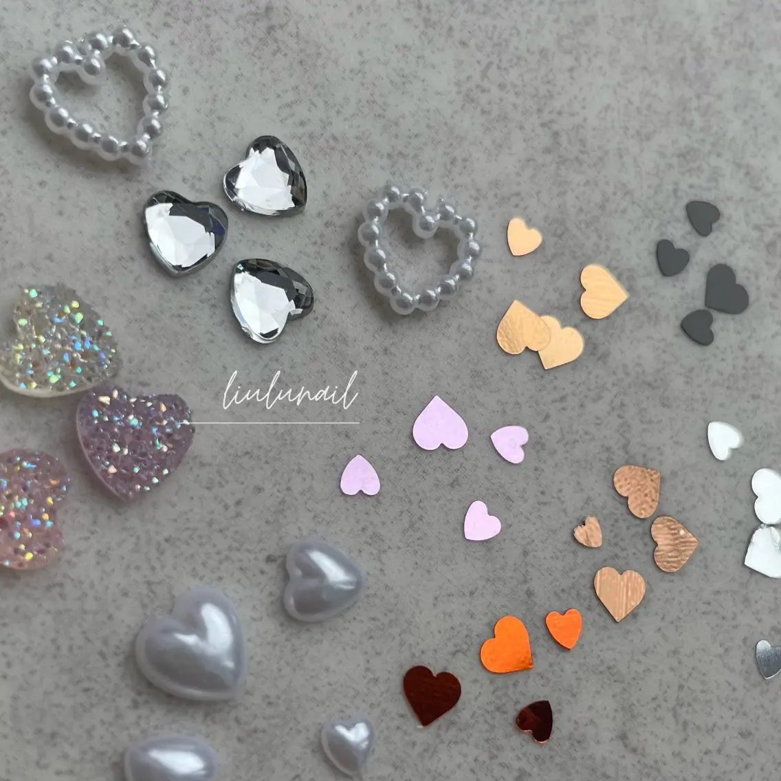 ネイル ハート liulu nailのネイルデザイン