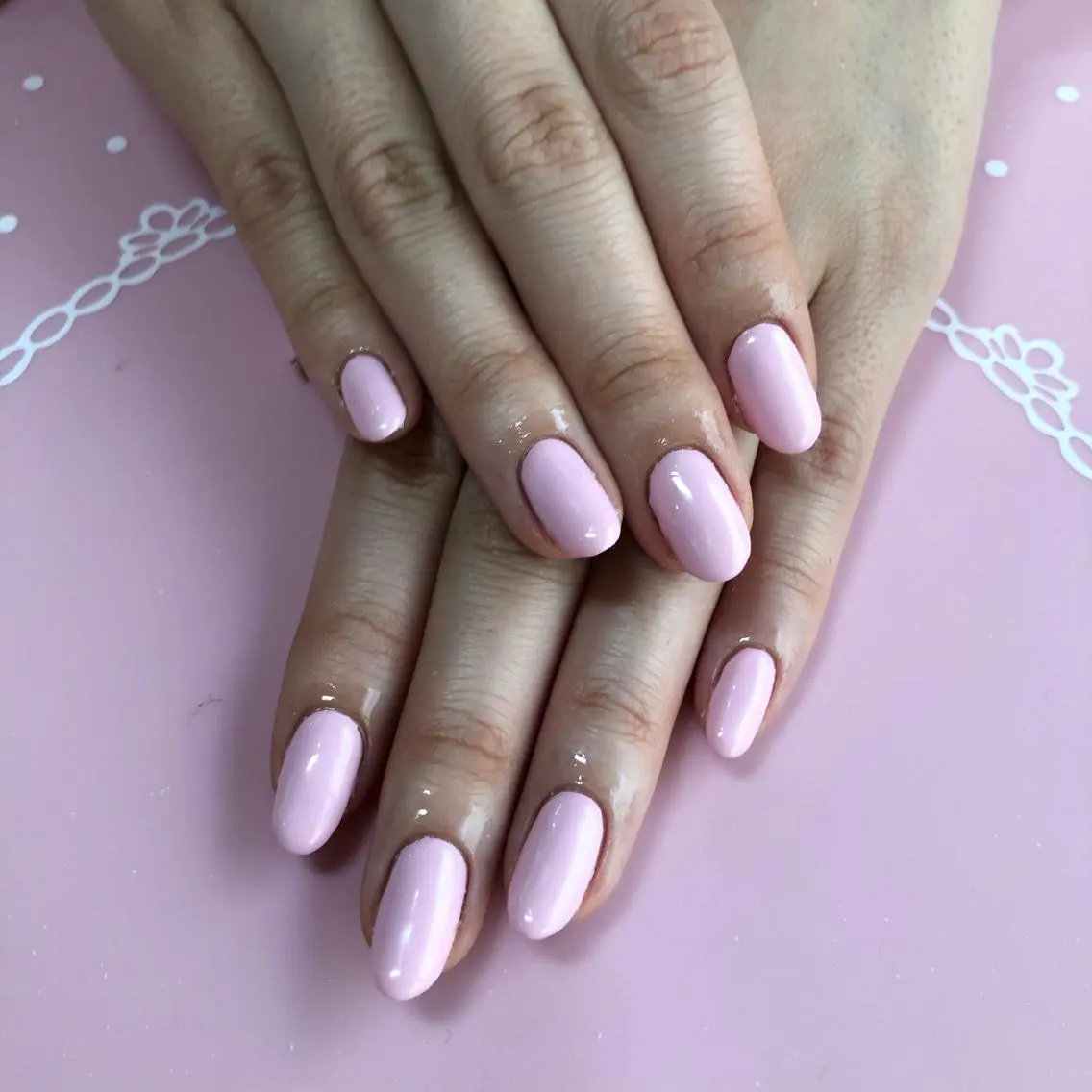 ミディアム ネイル グラデーション ラメ(グリッター) ラメグラデーション ワンカラーネイル ハンドネイル 《LB》ラブリエ Nail&eyeのマツエク・マツパデザイン