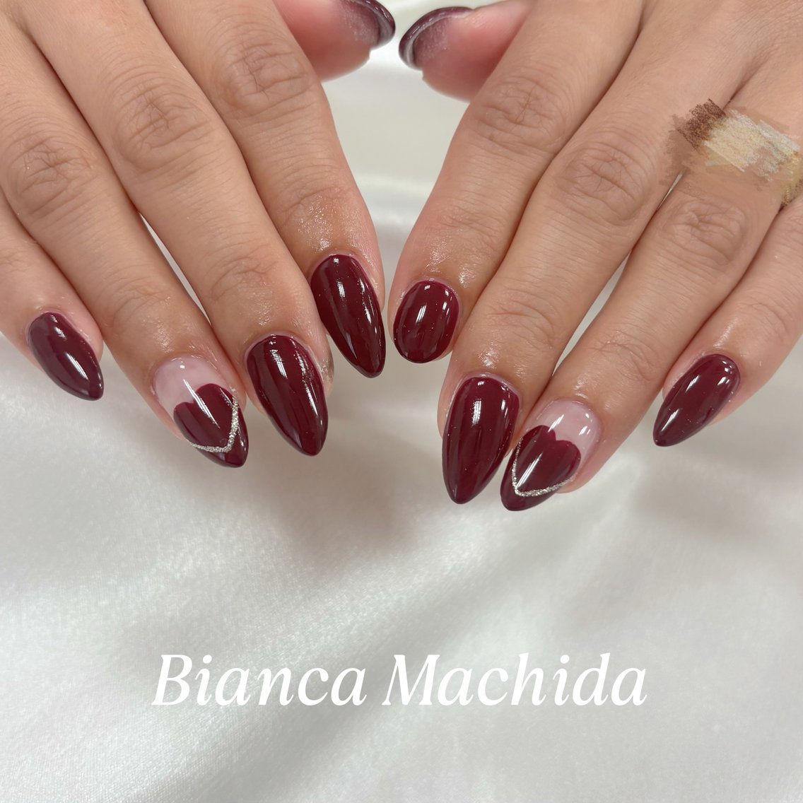 ネイル ハンドネイル Bianca 🌟 yanagihasiのネイルデザイン