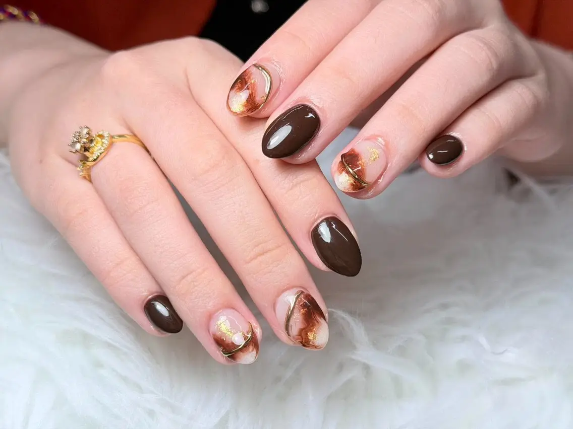 ネイル AURA NAIL 上前津のネイルデザイン