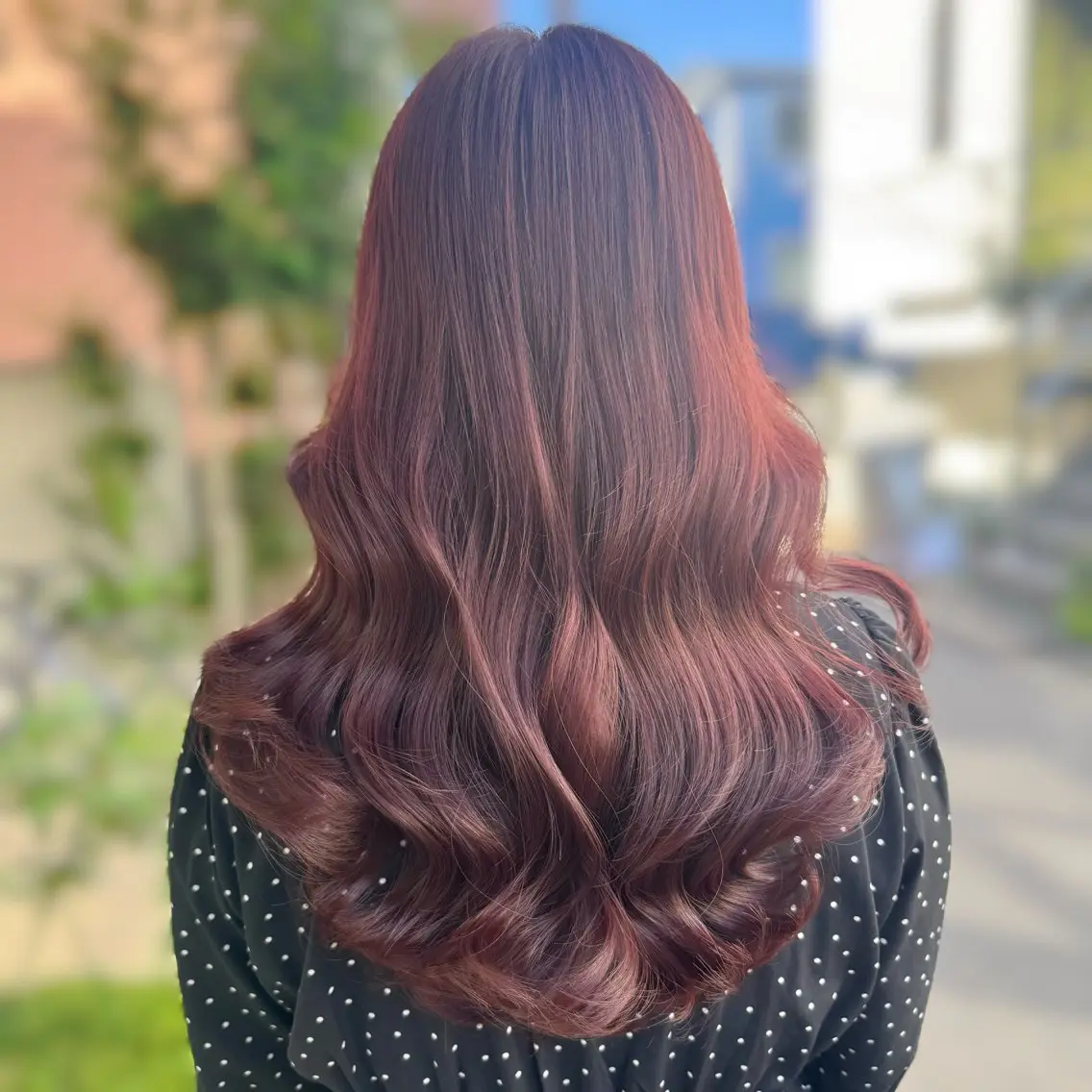 ロング カラー カット ヘアカラー トリートメント ブリーチなしカラー kana🐱のヘアスタイル