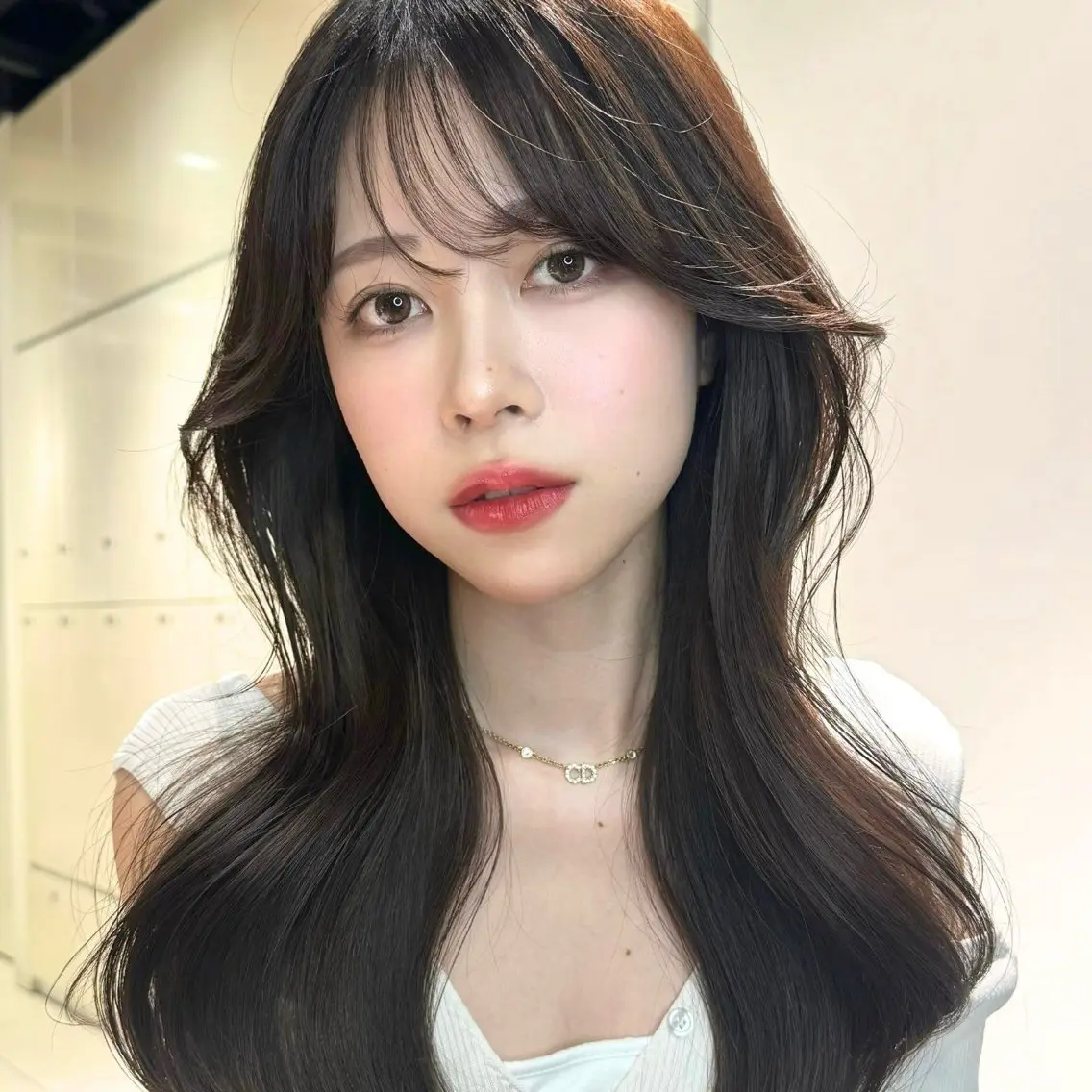 ロング カラー 髪質改善 竹川裕太のヘアスタイル