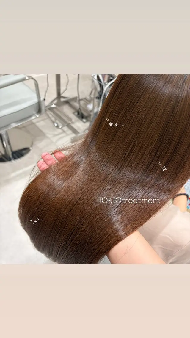 セミロング トリートメント 浦上 陽咲のヘアスタイル