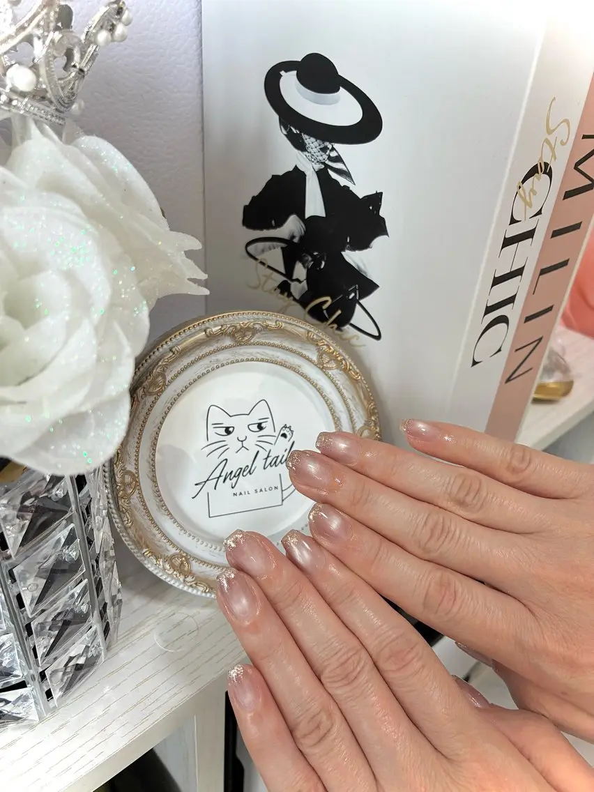 ネイル ハンドネイル Angel tailのネイルデザイン