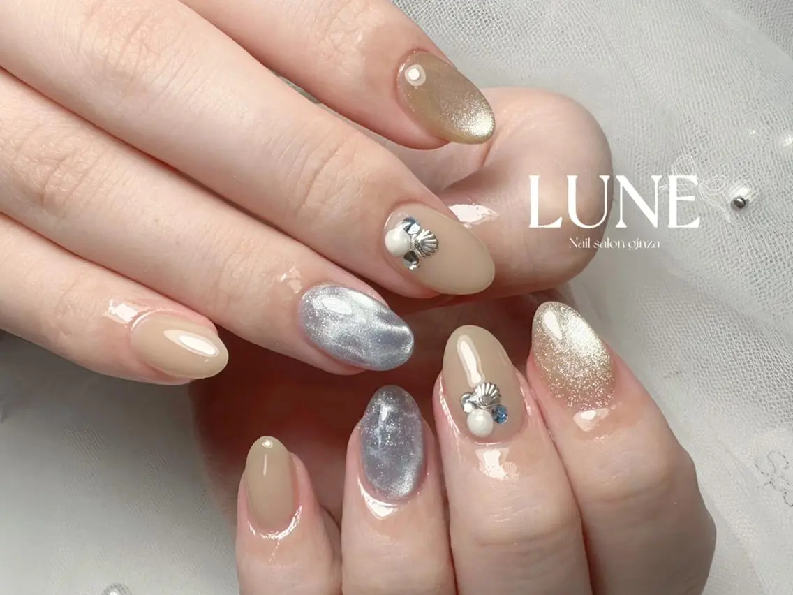 ネイル ハンドネイル ✨LUNE nail salonのネイルデザイン