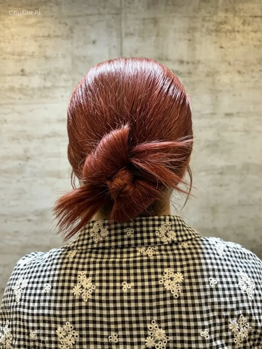 ミディアム 塩尻 ヘアセットのヘアスタイル