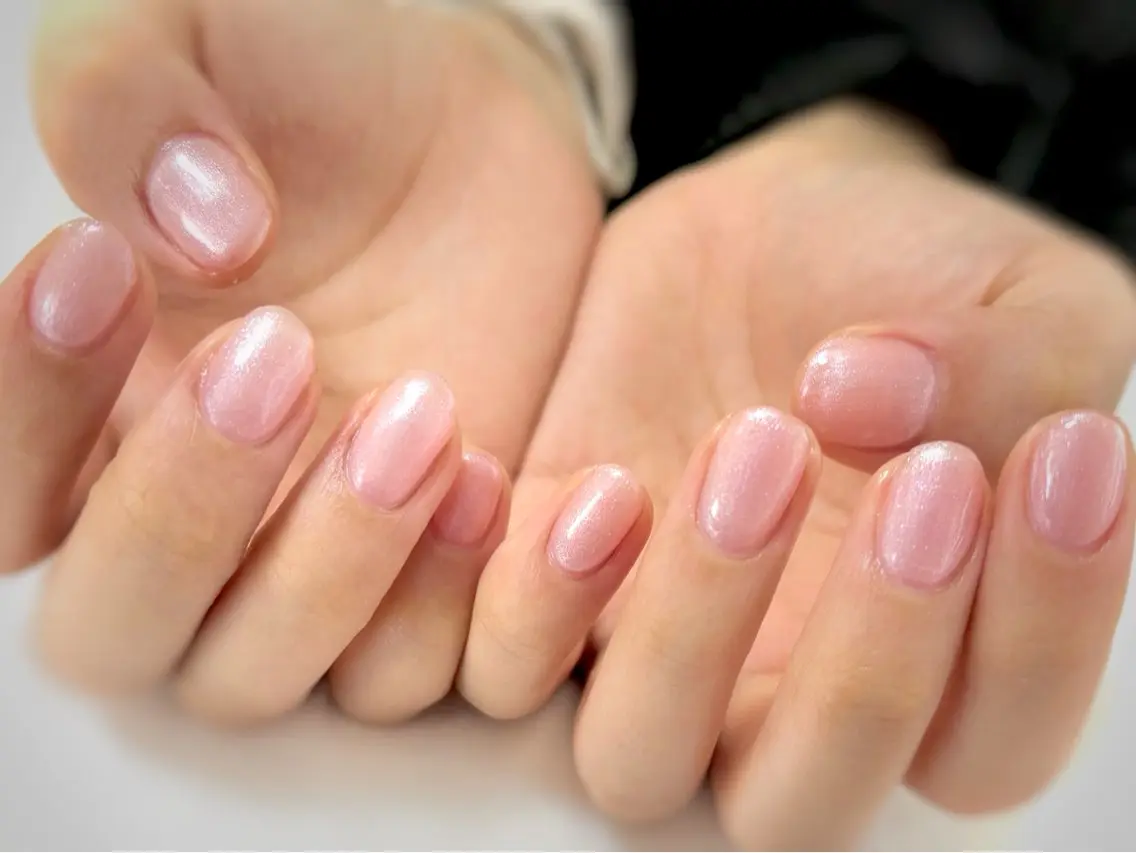 【オフ無のお客様限定🧸✨️】◎ワンカラーorチークorラメグラ+お好きなパーツ2つ¥4500💅🏻︎の写真