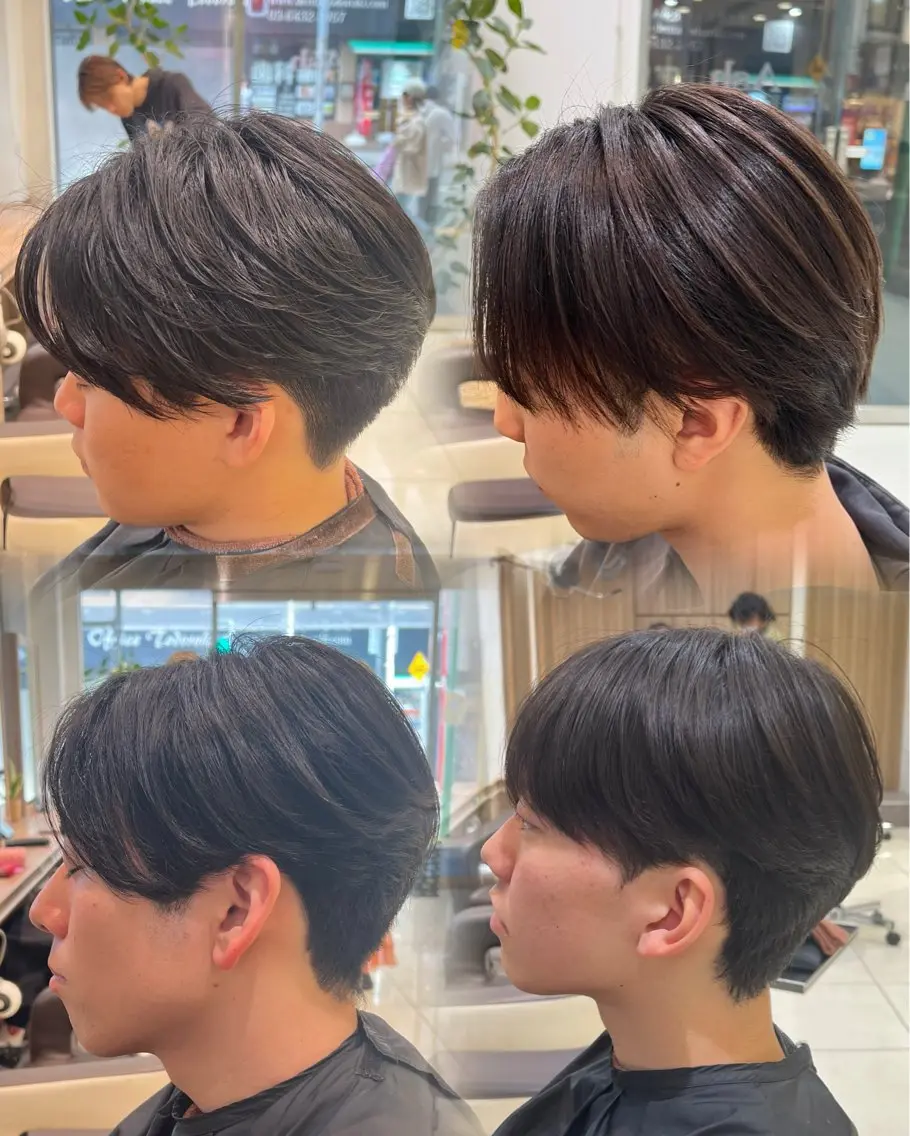 パーマ メンズ 縮毛矯正 カット 縮毛矯正 SENA 再現性 パーマと縮毛矯正のヘアスタイル