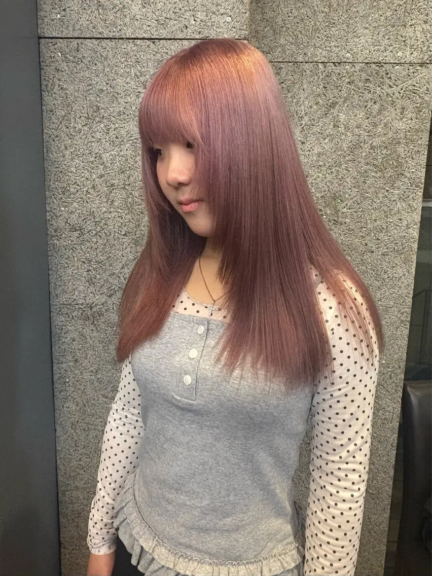 ロング カラー ヘアアレンジ ヘアカラー トリートメント 🫧こだわりカラー 🩰/渡邉日向🕊のヘアスタイル