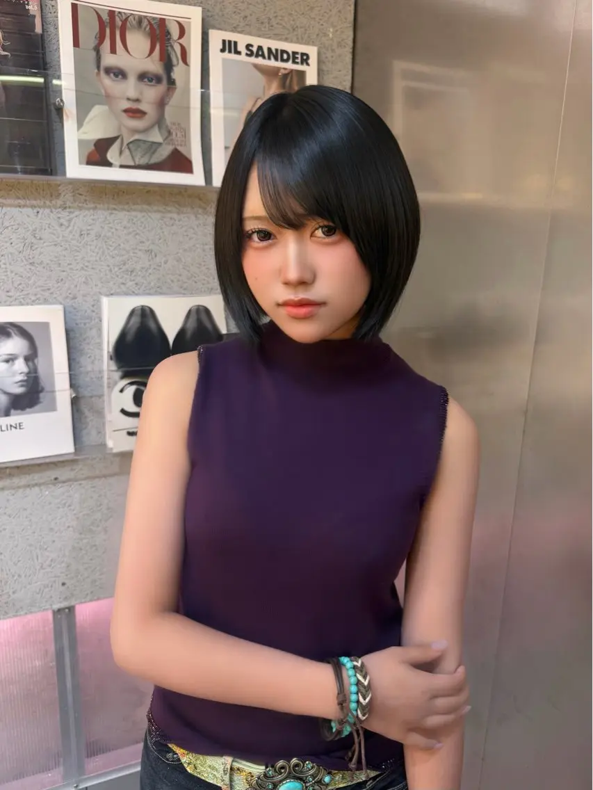 ショート ヘアカラー ・*·̩͙꒰ঌ RIN໒꒱·̩͙⋆.のヘアスタイル